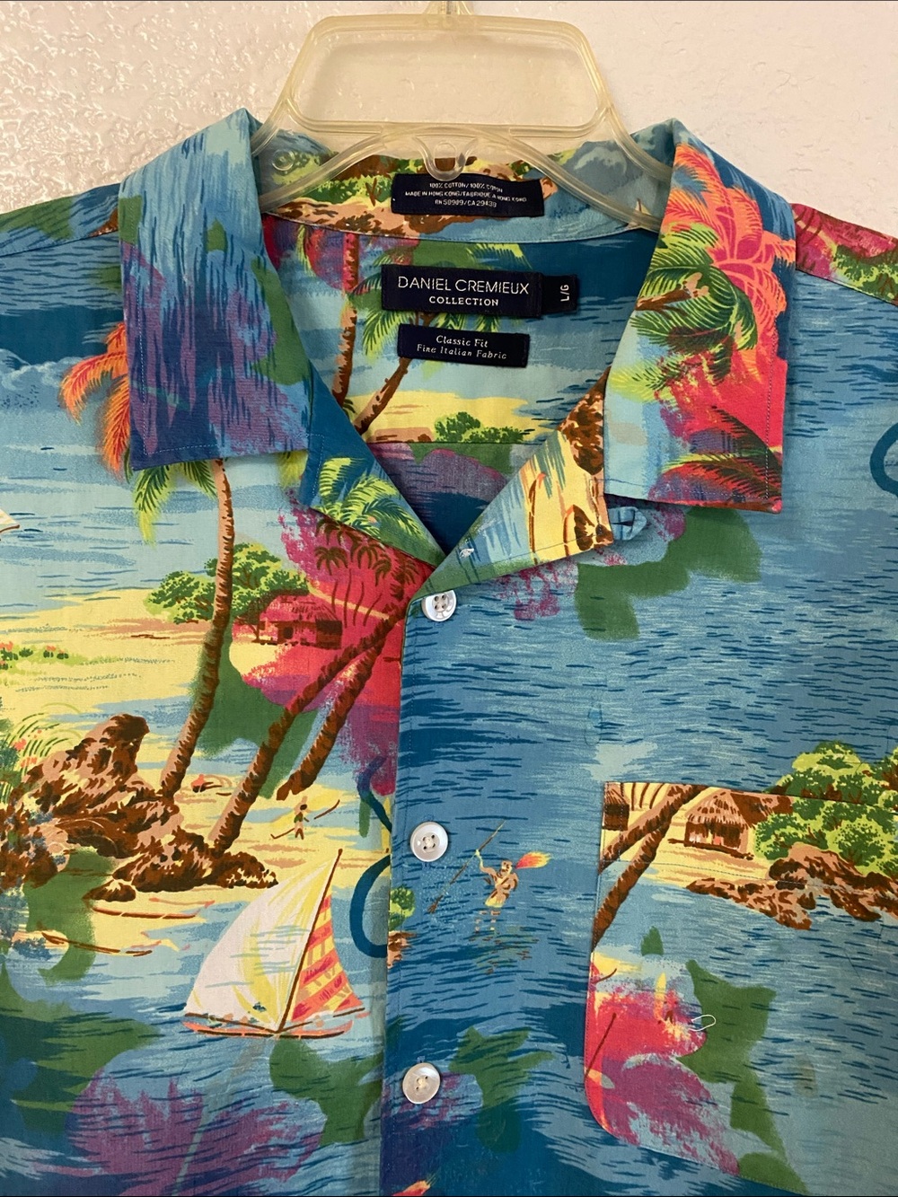 Daniel Cremieux Tropical Island Camp Shirt